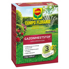 COMPO GAZONMESTSTOF & ONKRUIDVERDELGER 3 KG FLORANID