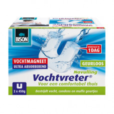 BISON VOCHTVRETER AMBIANCE MAGNEET NEUTRAL BOX 450G A2*6 NLFR