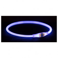 TRIXIE USB FLASH LICHTGEVENDE TPU BAND 40 CM BLAUW