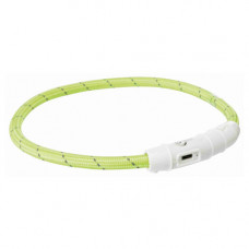 TRIXIE FLASH LICHTGEVENDE BAND USB 45 CM GROEN