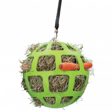 HAY SLOWFEEDER FUN AND FLEX 22 CM GROENE BAL 1 ST