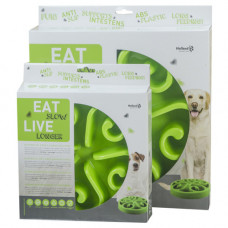 EAT SLOW LIVE LONGER ORIGINAL GREEN L 1 ST