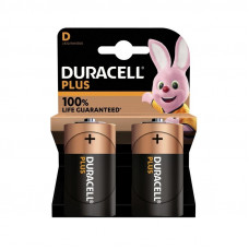 DURACELL ALKALINE PLUS 100 D 2ST.