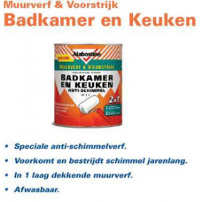 ALAB. MV BADK.- EN KEUKEN 1 L WIT (2-IN-1)