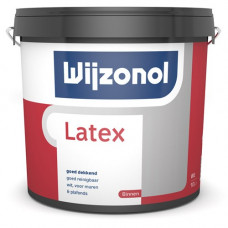 WIJZO LATEX WIT 5 L VOS 2010