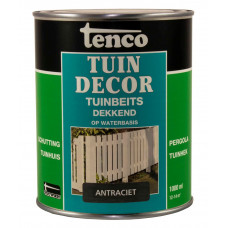 TENCO TUINDECOR DEKKEND 1 LTR ANTRACIET