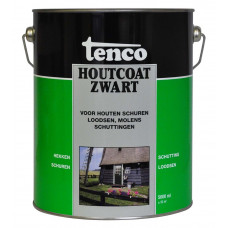 TENCO HOUTCOAT ZWART 5 LTR TEERVRIJ