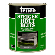 TENCO STEIGERHOUTBEITS 1 LTR GREY WASH