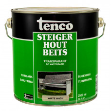 TENCO STEIGERHOUTBEITS 2,5 LTR WHITE WASH