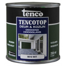 TENCOTOP DEUR&KOZIJN HG 250 ML NR.64 WIT (RAL 9010)