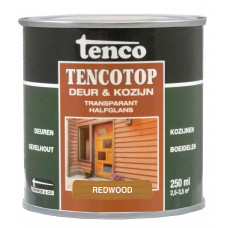 TENCOTOP DEUR&KOZIJN 250 ML TR. REDWOOD