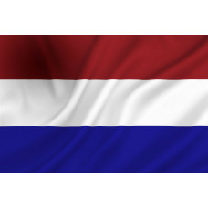 NEDERLANDSE VLAG ROOD/WIT/BLAUW 100X150CM