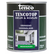 TENCOTOP DEUR&KOZIJN HG 750 ML NR. 52MIDDENGROEN