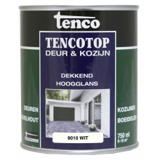 TENCOTOP DEUR&KOZIJN HG 750 ML NR. 64 9010 WIT