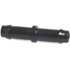 VERBINDINGSPIJPJE PA (NYLON) 19 MM SLANGTULE 10BAR ZWART TYPE WF