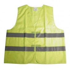 VEILIGHEIDSVEST OXFORD GEEL MAAT XL MET REFLECTIESTREPEN