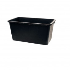 SPECIEKUIP RECHTHOEKIG, ZWART 60L.