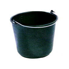 EMMER ZWART 12 LTR STALEN HENGSEL