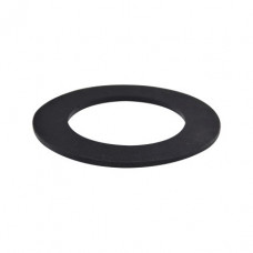 SANIVESK FLENS GUMMI, 64 X 40 X 2 MM, 1¼", ZWART