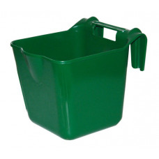 VOERBAK KUNSTSTOF -HANGON- GROEN 13L