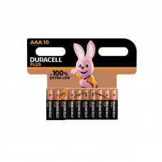 10ST.DURACELL PLUS 100% MN2400/AAA