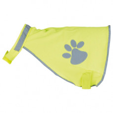 TRIXIE VEILIGHEIDSVEST REFLECTEREND 32 CM GEEL