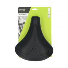 DRESCO FIETSZADEL CITY HOLLAND GEL ZWART