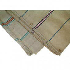 KOEDEK ZWAAR MET RINGEN, JUTE, 115X160 CM-
