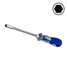 SCHROEVENDRAAIER, FLEXIBEL, VOOR SCHROEFDOP 7 MM