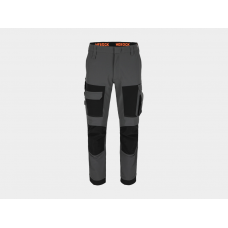 FARO BROEK ANTRACIET/ZWART ( maat 40 tm 52 )