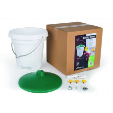 OLBA DRINKEMMER MET NIPPELS 12 L GROEN WIT