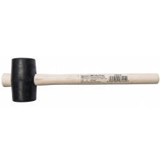 GUMMIHAMER 54MM ZWART HOUT