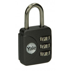 BAGAGE-CIJFERHANGSLOT GRIJS YP1/28/121/1G YALE 28MM