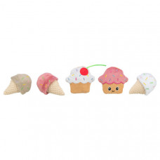 TRIXIE KATTENSPEELGOED IJS EN CUPCAKE 7 CM