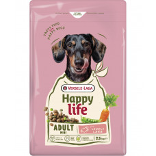 HAPPY LIFE ADULT MINI 2,5 KG LAM HAPPY LIFE ADULT MINI 2,5 KG LAM