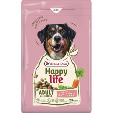 HAPPY LIFE ADULT 2,5 KG LAM HAPPY LIFE ADULT 2,5 KG LAM