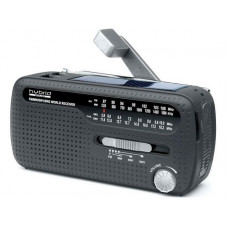 WERELDONTVANGER MET LAMP EN ALARM WERELDONTVANGER MET LAMP EN ALARM