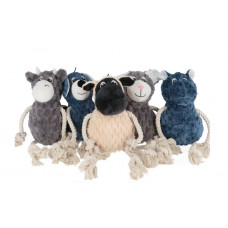 ADORI HONDENSPEELGOED FLOSS MIX 15X22X48 CM ASSORTI GRIJS BLAUW ADORI HONDENSPEELGOED FLOSS MIX 15X22X48 CM ASSORTI GRIJS BLAUW