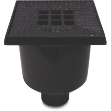 VLOERPUT KUNSTSTOF 70/75 MM SPIE ZWART ONDERAANSLUITING VLOERPUT KUNSTSTOF 70/75 MM SPIE ZWART ONDERAANSLUITING