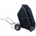 VOLUME KRUIWAGEN HDPE 500 L 2-WIEL