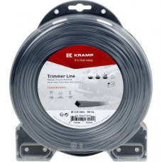 MAAIDRAAD, BOSMAAIERDRAAD, TITANIUM POWER, VIERKANT, 3.0MM, 44M, GRIJS, KRAMP