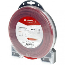 MAAIDRAAD Ø2,65 MM 55 M VIERKANT ROOD KRAMP