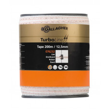 TURBOLINE LINT 12,5MM WIT 200M