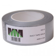 DUCT TAPE -MM- 50METER GRIJS 5CM