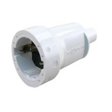 PVC CONTRASTEKKER RANDAARDE WIT