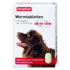 BEA WORMTABLETTEN ALL-IN ONE 17,5-70KG 2 ST.