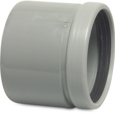 VERLOOPRING EXCENTRISCH PVC-U 160 MM X 200 MM SN4 MANCHET X SPIE GRIJS
