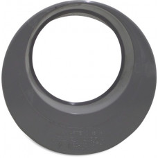 VERLOOPSTUK EXCENTRISCH PVC-U 125 MM X 160 MM LIJMMOF X SPIE GRIJS KOM
