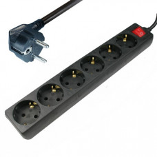 STEKKERDOOS 6V+KNOP 1,5M 3X1,5Q ZWT