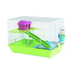 SAVIC HAMSTERKOOI MARTHA TRIPLE 46,5X29,5X34 CM GROEN